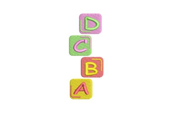 Alphabet Blocks Embroidery Design Review