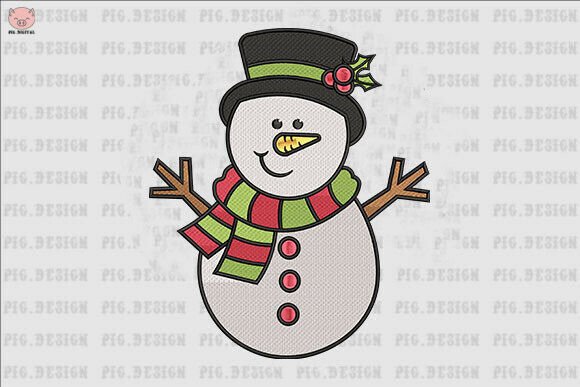 Christmas Snowman Embroidery Review