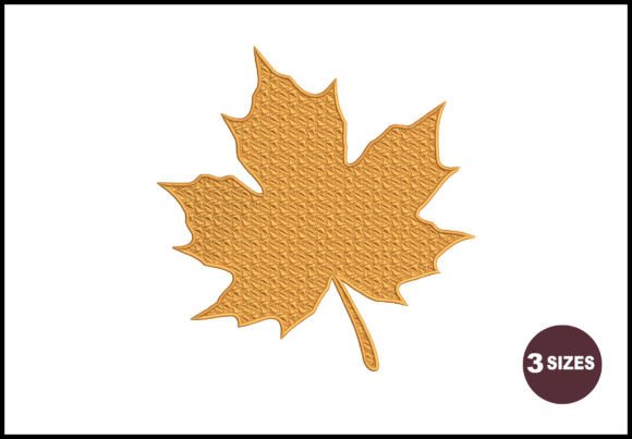 Elegant Maple Leaf Embroidery Design Review
