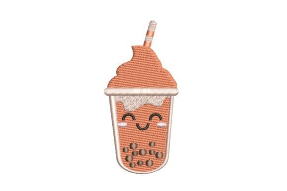 Happy Peach Boba Tea Embroidery Design: A Real-World Review