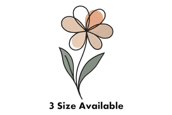 Minimal Floral Embroidery Design Review