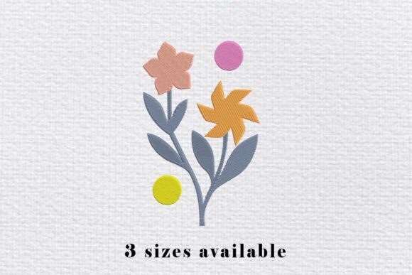 Modern Abstract Floral Embroidery Review