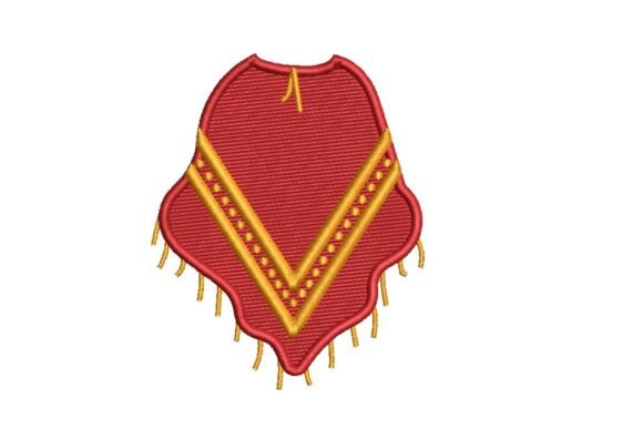 Poncho Embroidery Design: A Cozy Addition to Your Handmade Collection