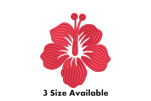 Red Hibiscus Embroidery Design File Review