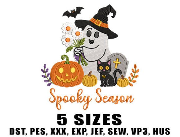 Spooky Witch Ghost Embroidery Design Review