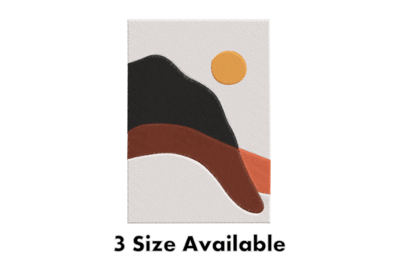 Sunset Landscape Embroidery Design Review