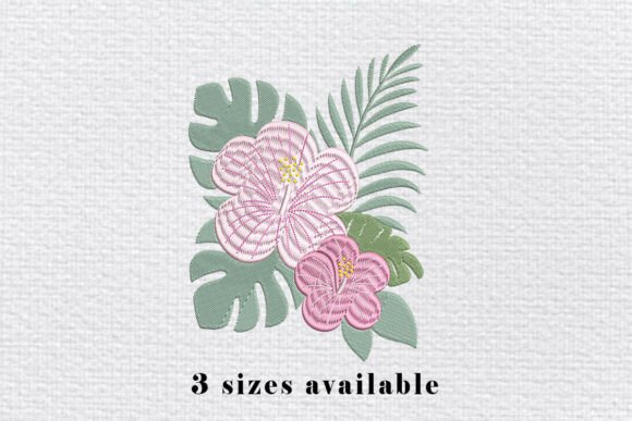 Tropical Hibiscus Embroidery File Review