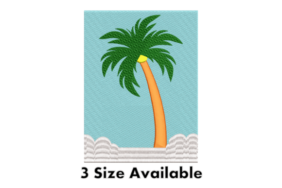 Tropical Palm Tree Embroidery Design Review
