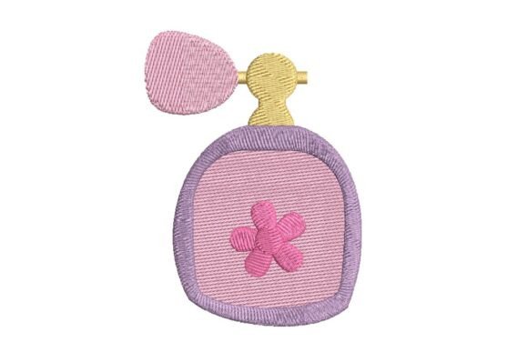 Vintage Perfume Bottle Embroidery Design Review